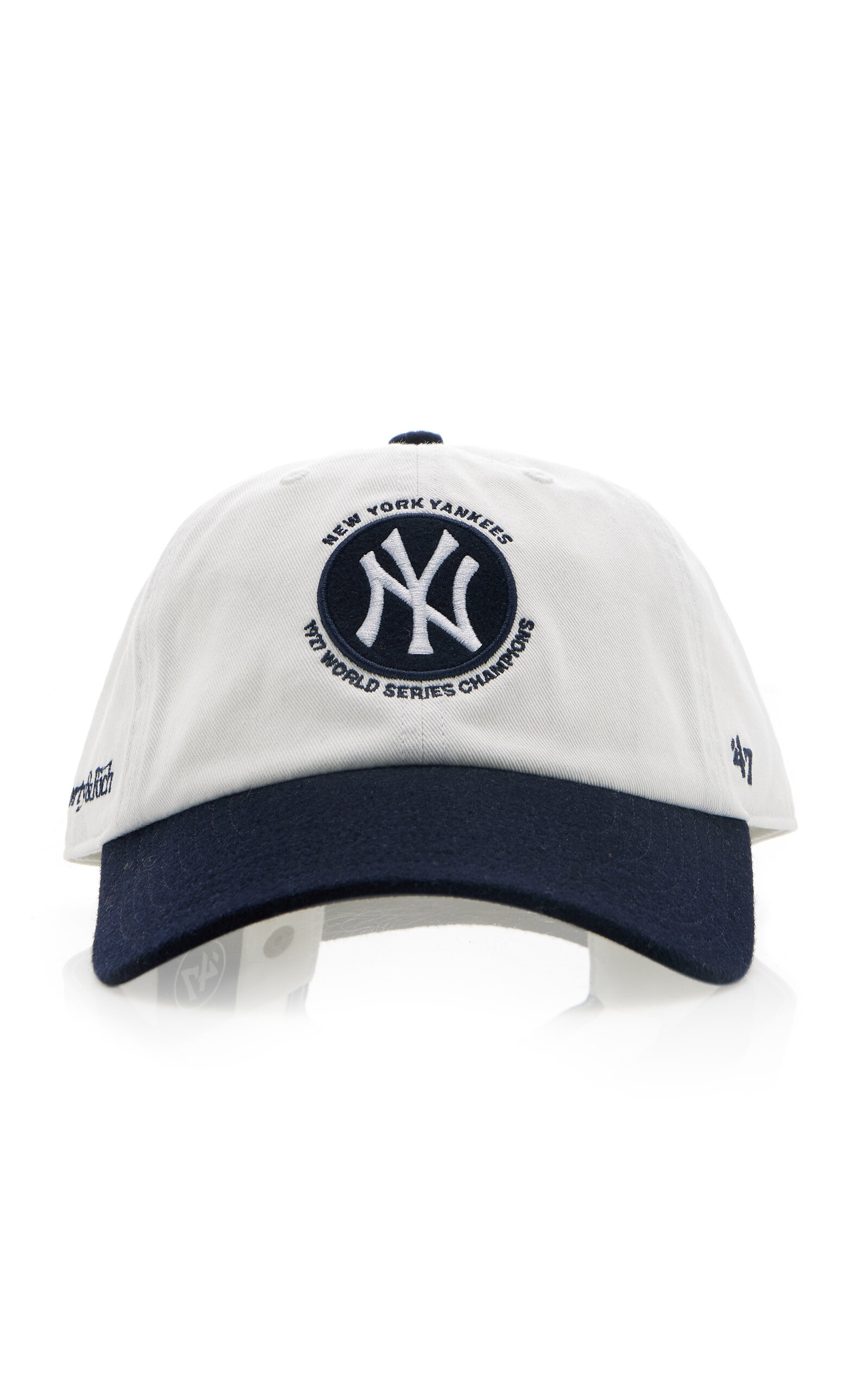 Sporty & Rich - x Yankees Champions Cotton Baseball Hat - White - OS - Moda Operandi | Moda Operandi (Global)