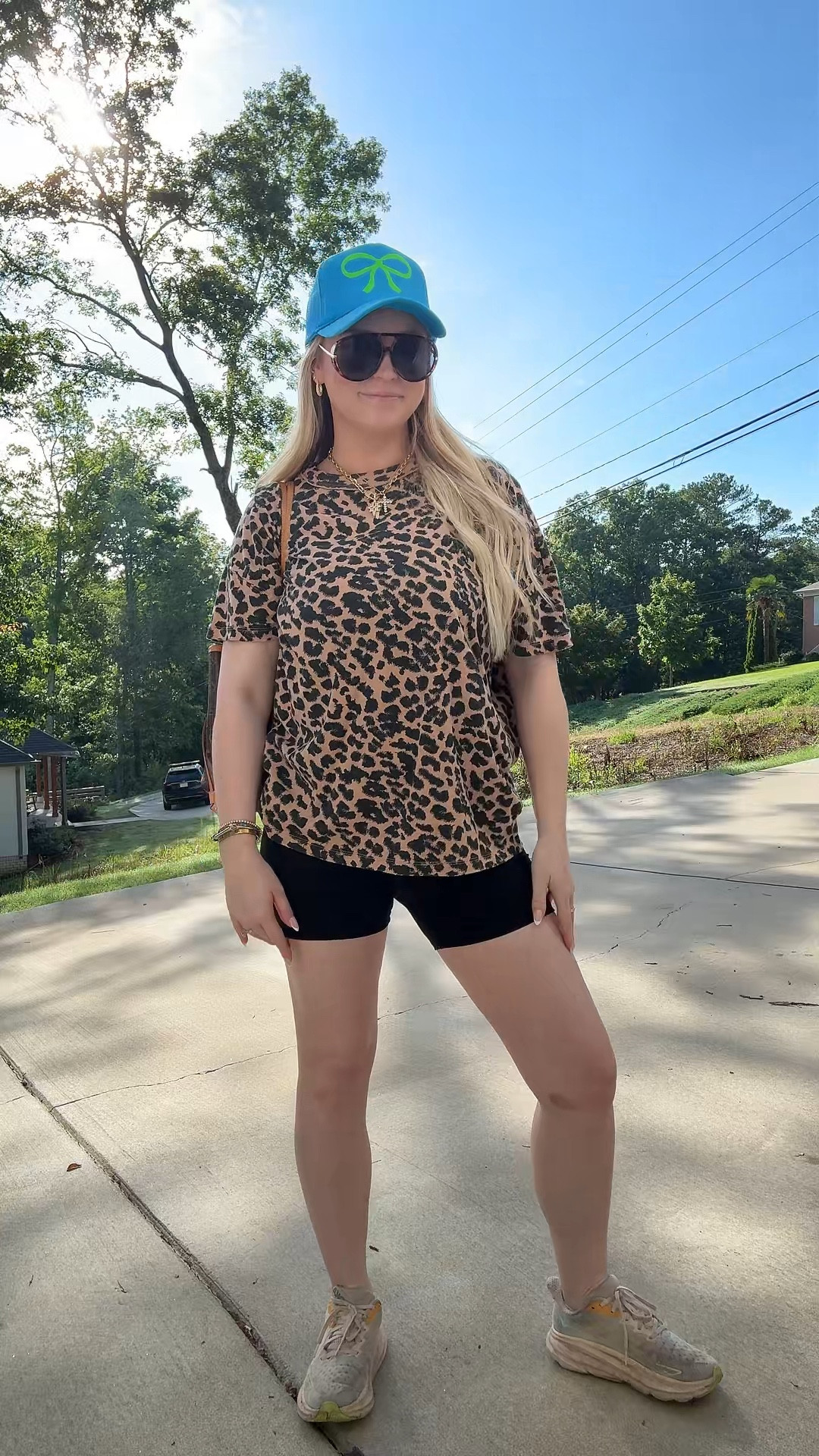 Size S in shirt, 6 in shorts!