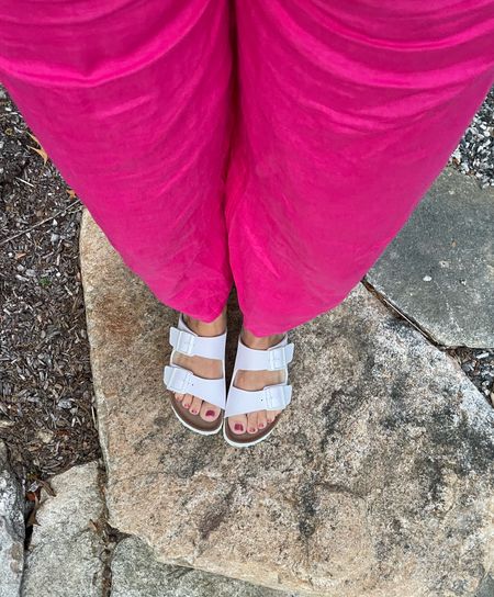 Love these pants so much I’m debating getting another color. Wasn’t sure about these vegan Birks but after a few wears I love them 😍 

#LTKshoecrush #LTKSeasonal #LTKFind