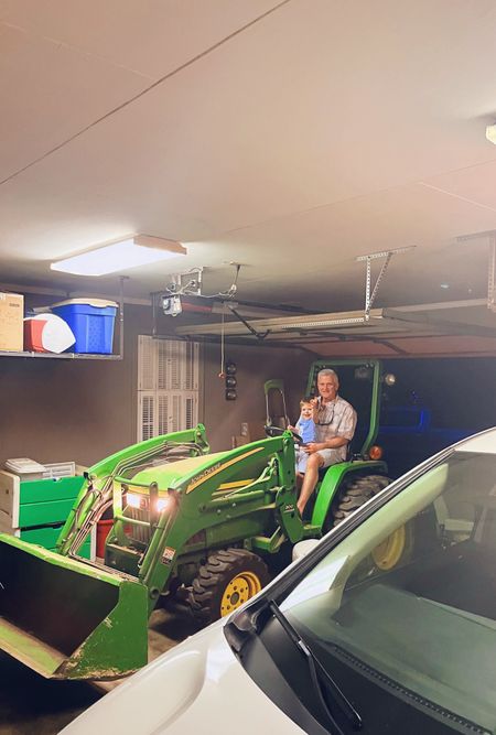 we spent the sweetest evening celebrating 🎉@wesmabry ‘s Nana’s 88th birthday 🎂 and Judson even got to take a “night ride” around the property with his Papa Jack 🚜 (his favorite thing ever)!! Such a fun time with so much family!!! 🫶🏽✨