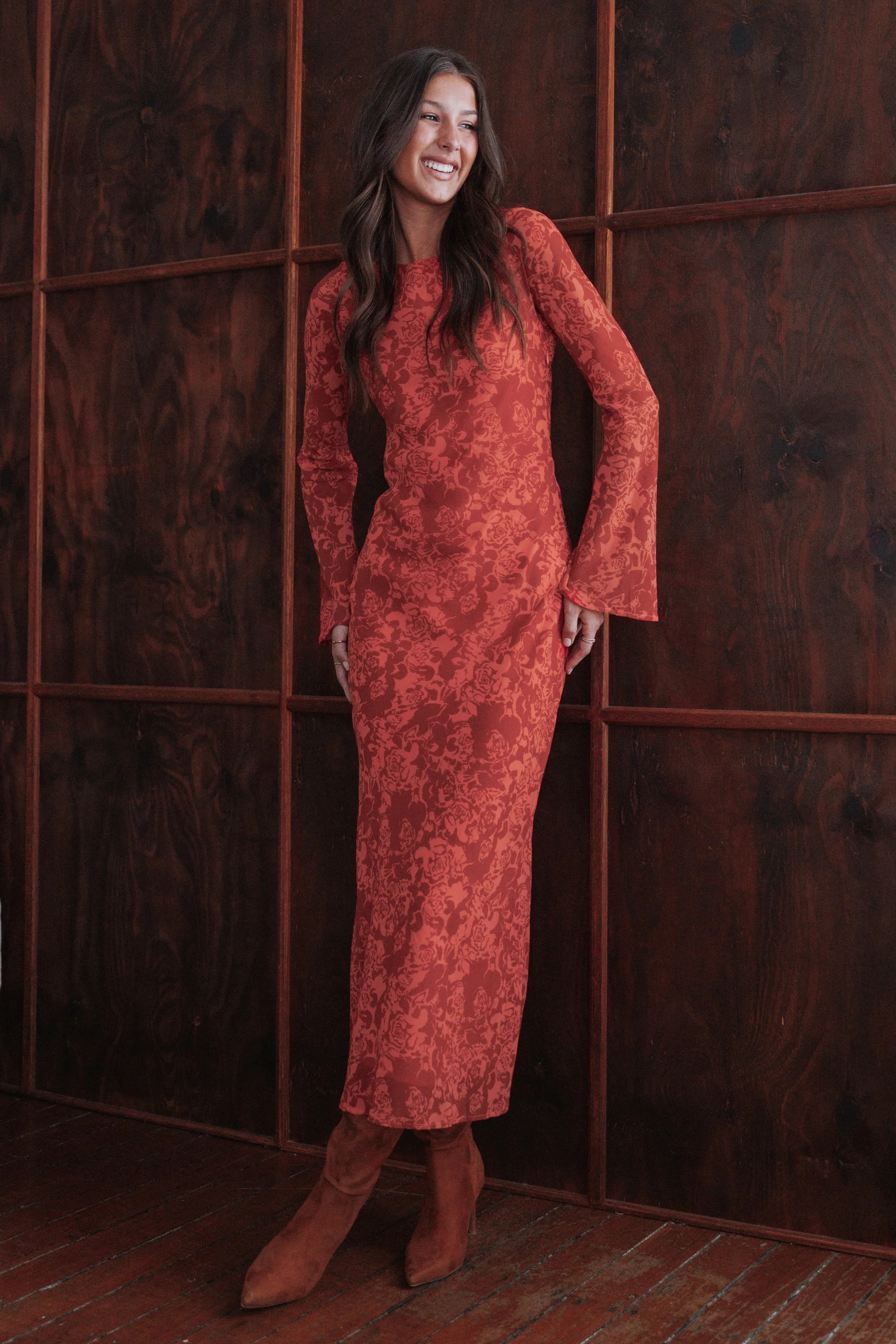 Talitha Maxi Dress - Red Roses | Petal & Pup (US)