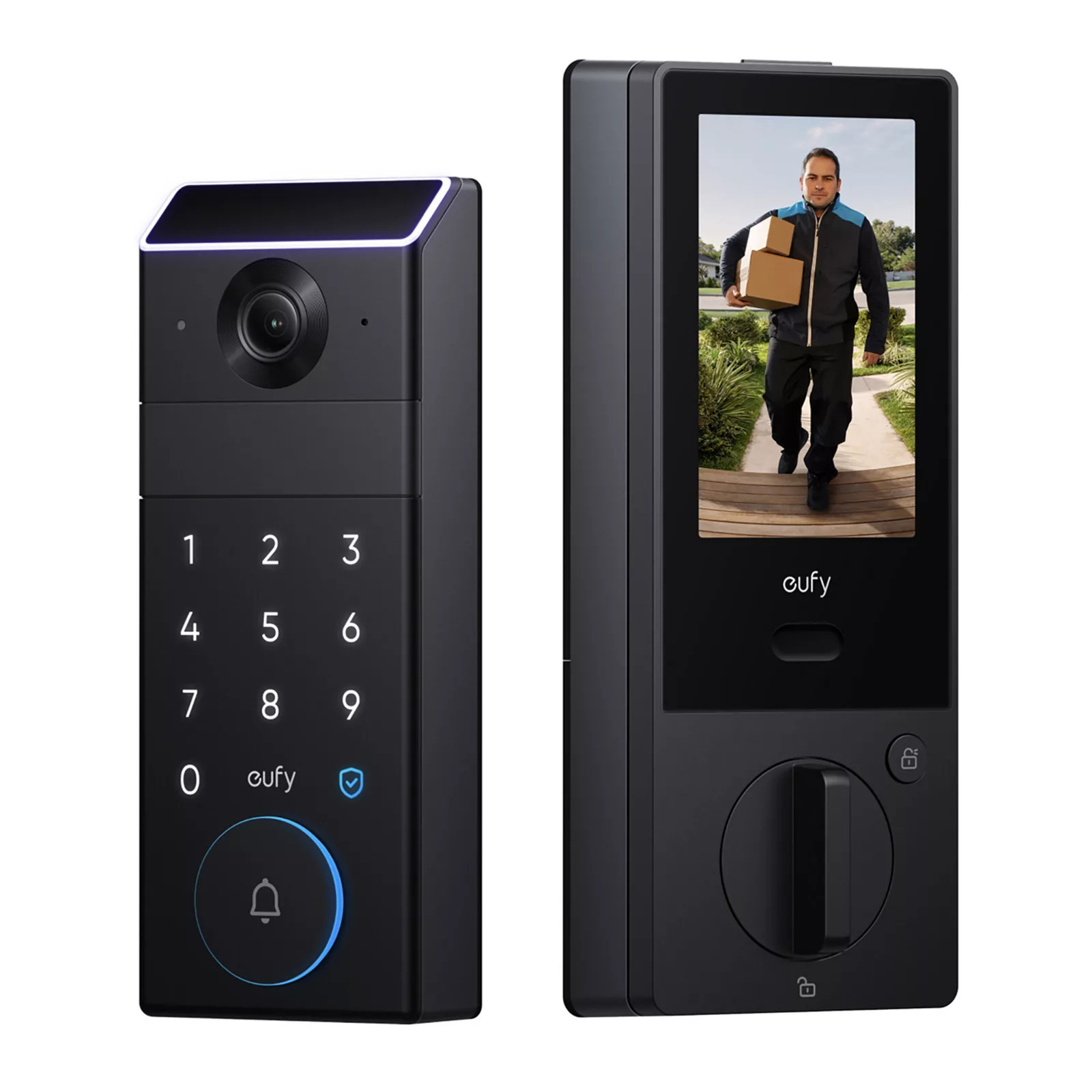 Eufy Smart Video Door Lock with HD Camera, Black | Kohl's