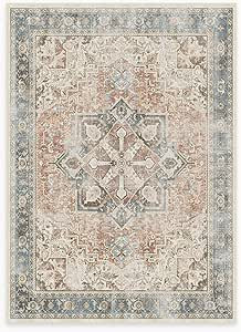 Ruggable – Kamran Coral – Machine Washable Area Rug – Pet & Child Friendly – Stain & Wate... | Amazon (US)