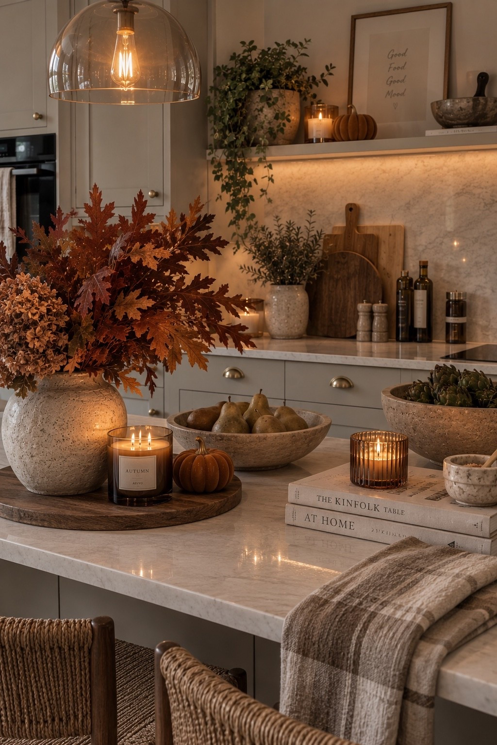 Autumn kitchen styling 🍂🤎

Warm tones, natural textures and timeless details for a cosy kitchen this season.

#LTKautumn #LTKuk #LTKhome