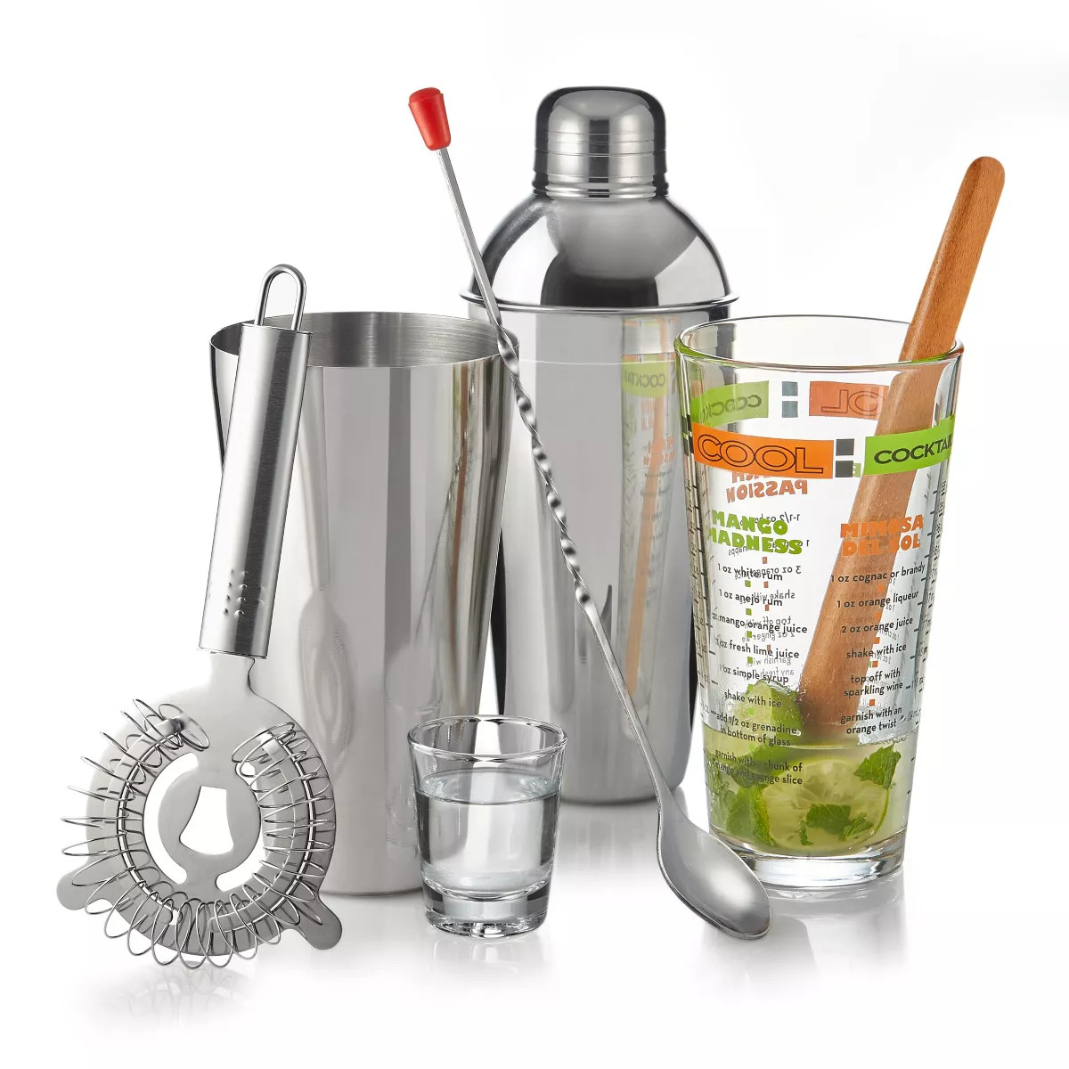 Libbey Mixologist 9 Piece Cocktail Set | Target