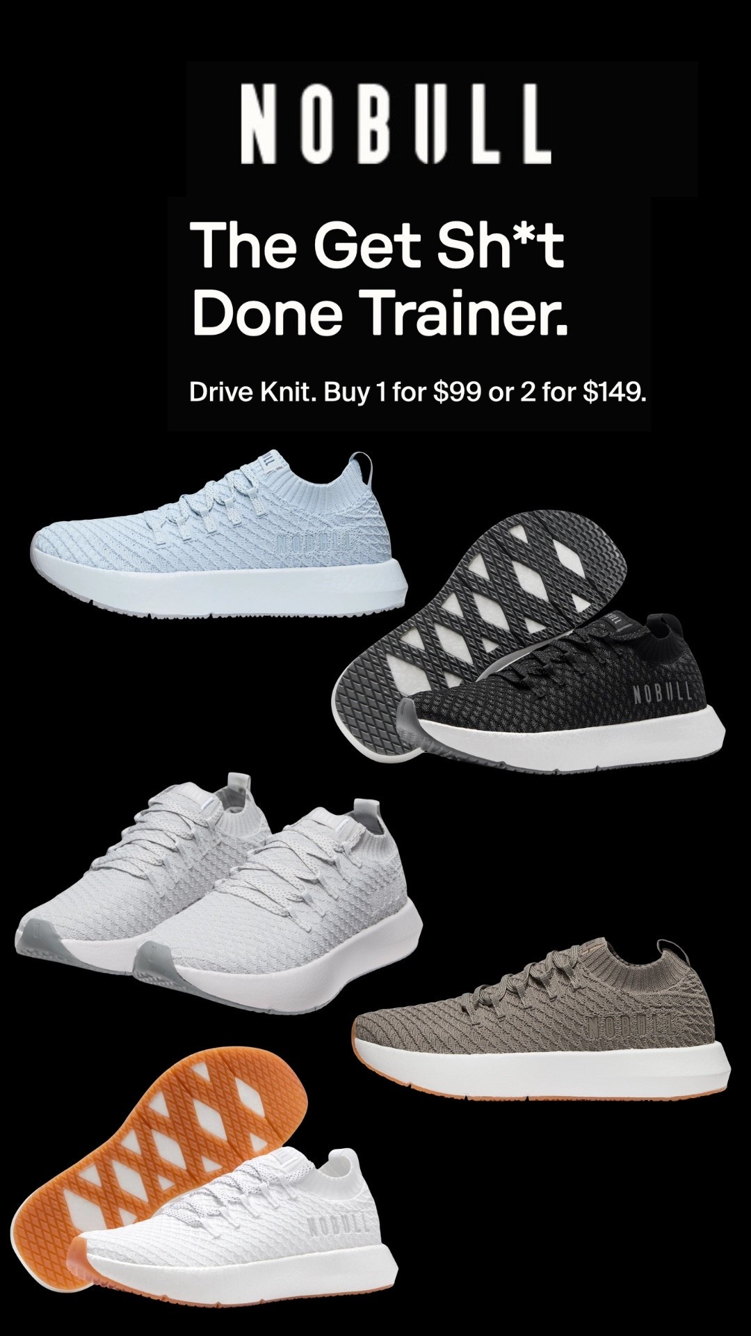 No Bull is one of my favorite shoes to workout in and they are having a major sale on the drive knit trainer! 

#LTKSaleAlert #LTKFindsUnder100 #LTKShoeCrush