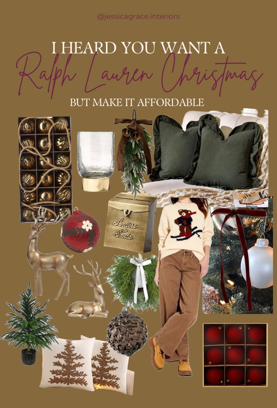 Ralph Lauren Christmas on a budget! 

So many great Walmart, Target and Amazon finds.

More linked in the products! 

#LTKHoliday #LTKSeasonal #LTKHome