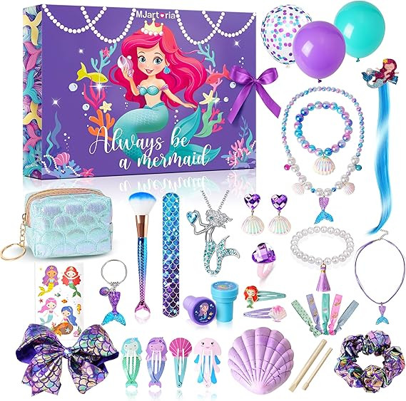 MJartoria Advent Calendar 2024 for Girls 24-Days Christmas Countdown Calendar Gifts, Xmas Calenda... | Amazon (US)