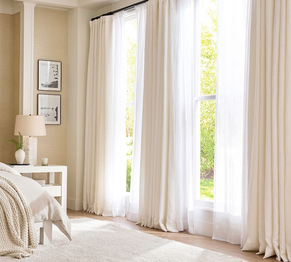 Everyday Linen Curtain | Pottery Barn (US)