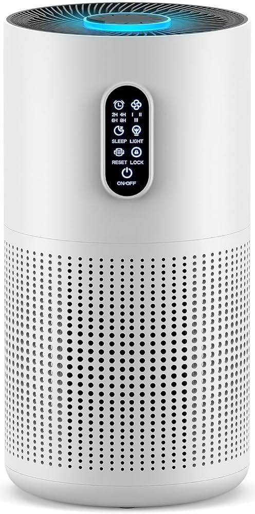 Air Purifiers for Home Large Room up to 1500 ft², MOOKA HEPA Air Purifier for Home Pets Hair in ... | Amazon (US)