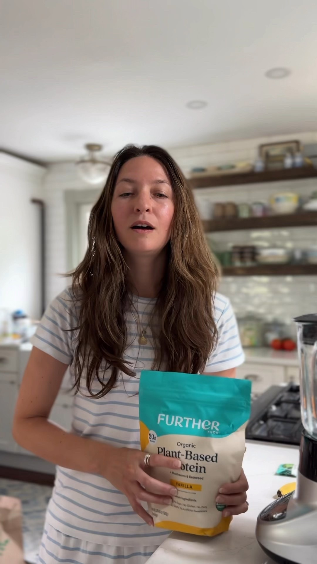 I recently tried @furtherfood Vanilla Plant-Based Protein & it was delicious! What I loved most, though, was that it only had 8 simple ingredients, that it’s organic, & doesn’t use any gums, artificial ingredients, or additives 🙌 I made a smoothie with it & it was truly so good… you can use code BRITTANYM for 15% off your order until 8/10! I used what I had so no recipe but here’s what I put in it:

Frozen blueberries
Organic vanilla unsweetened cashew yogurt
1 1/2 bananas
Broccoli sprouts
Organic frozen coconut
Further Food Organic Vanilla Plant-Based Protein
Ice & filtered water

#LTKwellness #healthyrecipe #healthandwellness #gifted 

#LTKHome #LTKSeasonal #LTKBeauty