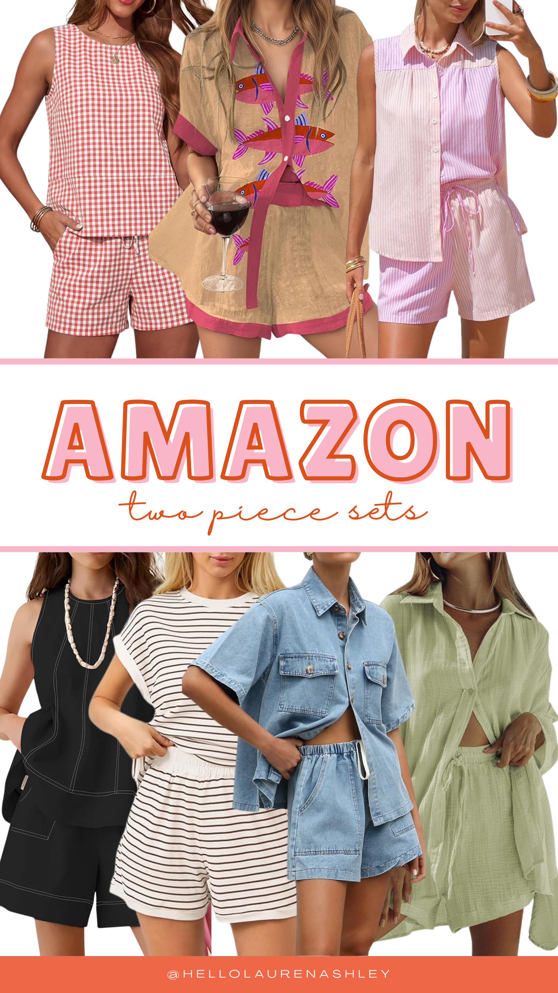Amazon two piece sets I’m loving for spring ☀️ Easy matching sets, comfy lounge outfits & cute casual looks that make getting dressed so simple.

#amazonfashion #twopieceset #springoutfits #momstyle #LTKunder50 

 #LTKootd #LTKSeasonal #LTKActive