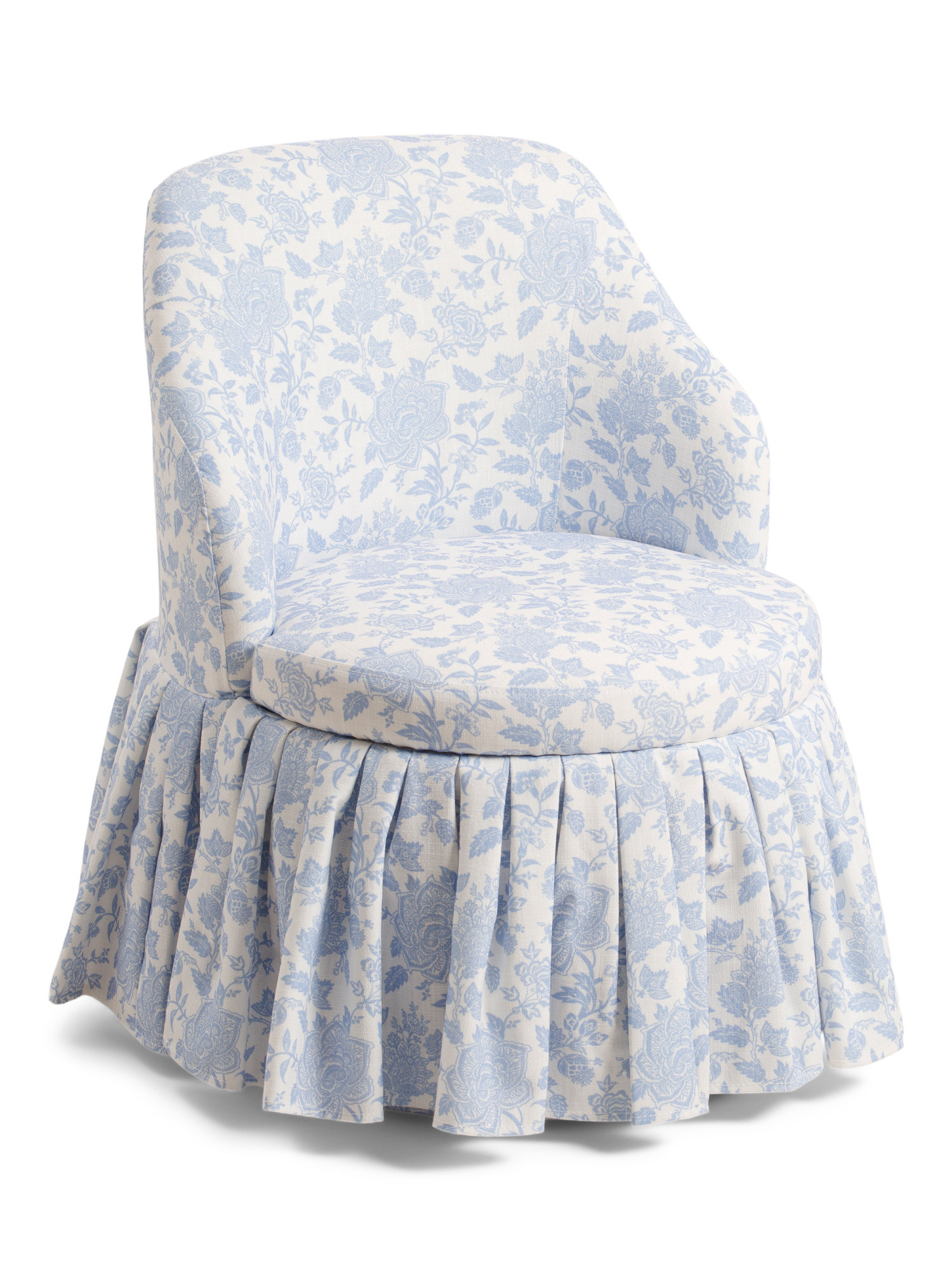 30in Kiki Pleated Skirt Accent Chair | Marshalls
