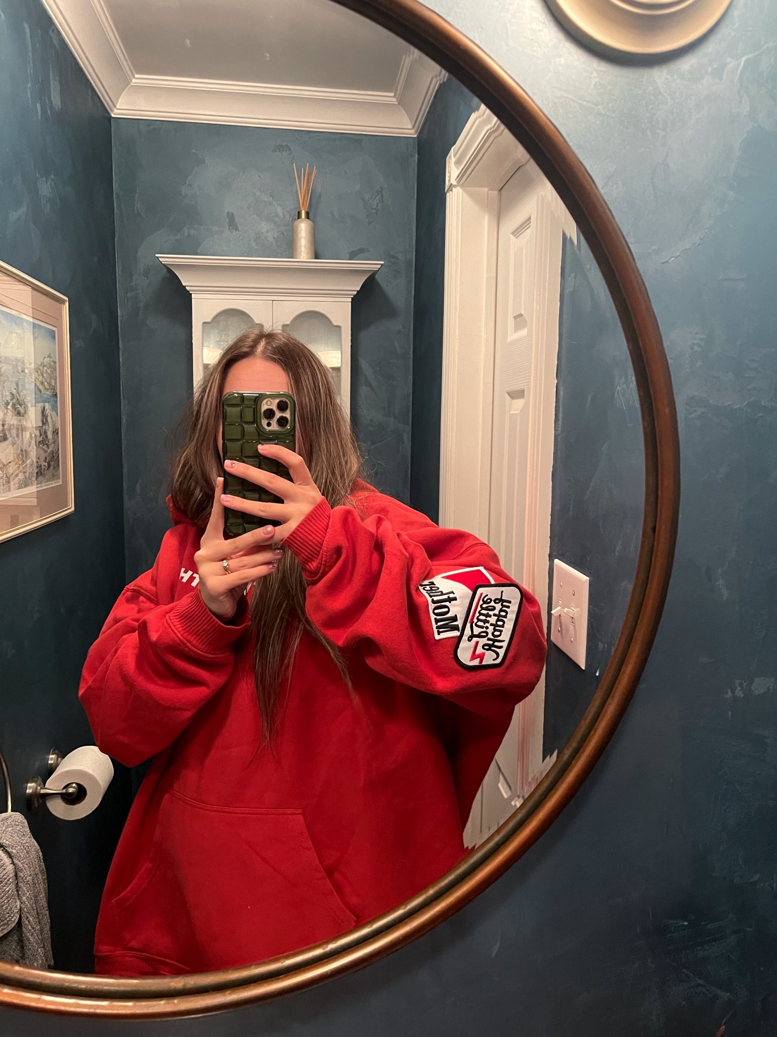 my new uniform! ❤️🏁 obsessed with this hoodie from happy little mother, this is your last chance to snag it! limited edition, 50% off!!!!!

I got an XXL for a super oversized look 🥰

#LTKfall #LTKsale #LTKcanada