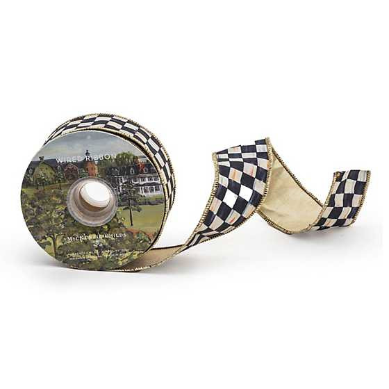 Courtly Check 2" Ribbon | MacKenzie-Childs