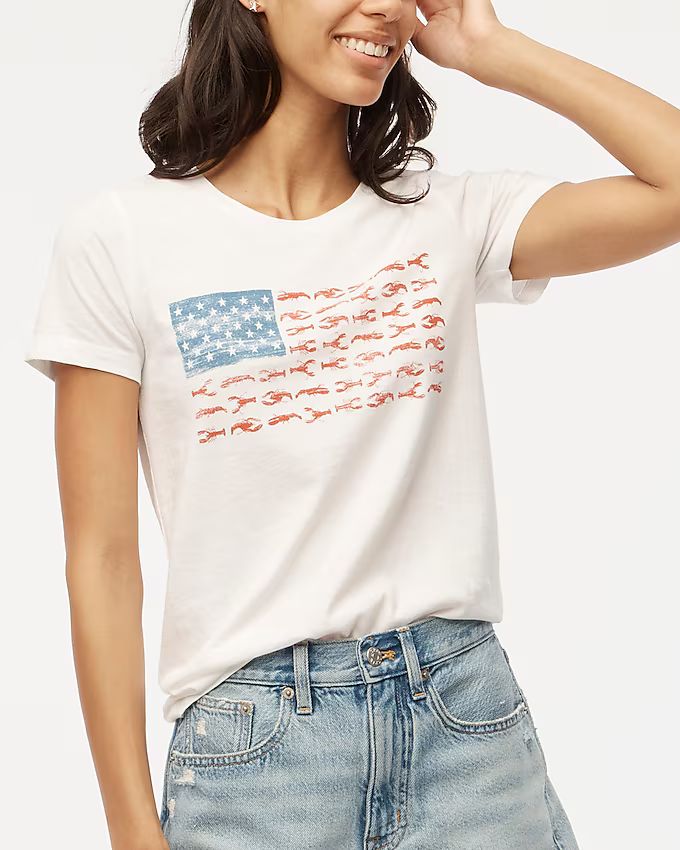 Lobster flag graphic tee | J.Crew Factory