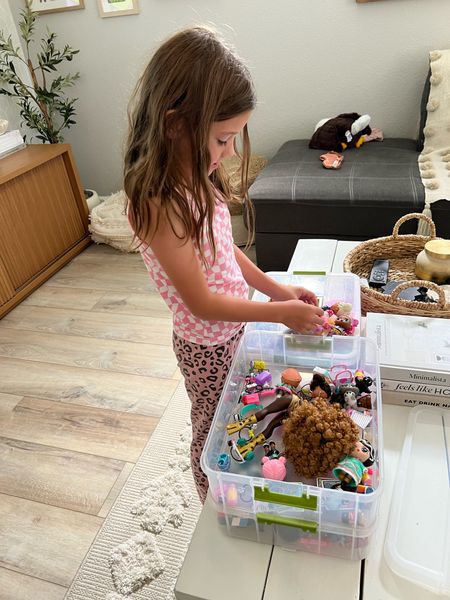 The best “small toy pieces” storage box!

#LTKFamily #LTKKids #LTKHome