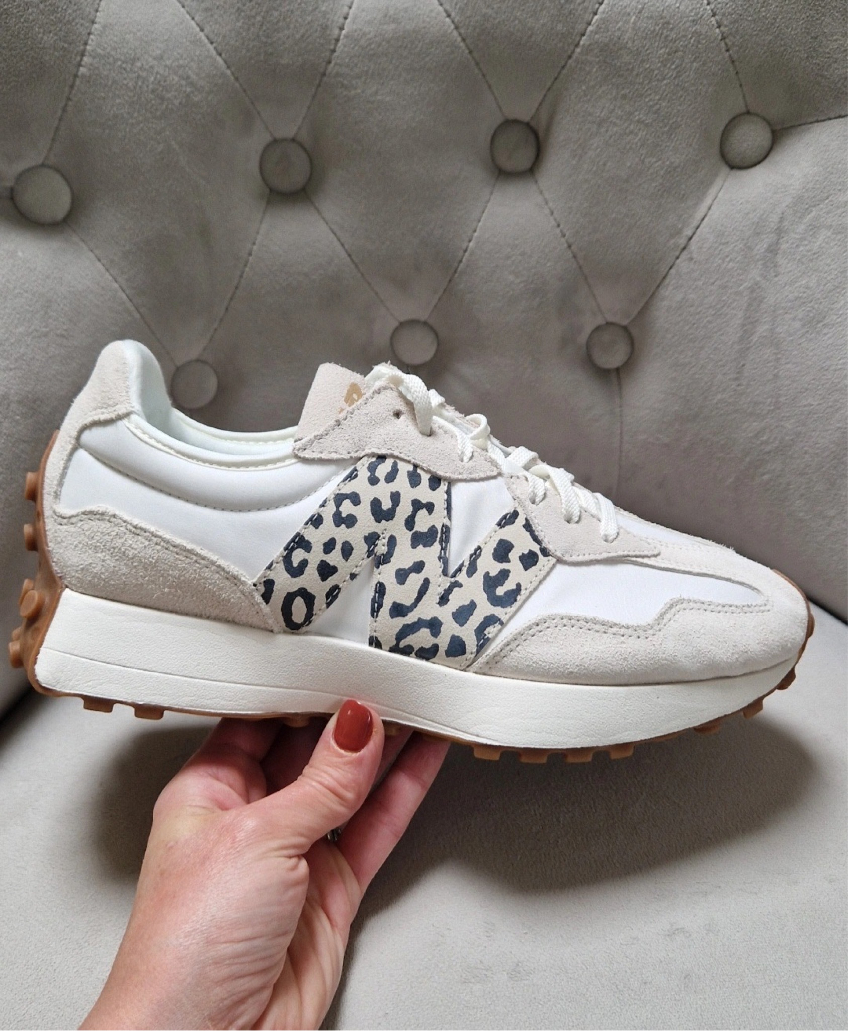 New Balance trainers, New Balance animal print trainers, spring trainers, summer footwear, off white trainers 

#LTKSeasonal #LTKstyletip #LTKeurope