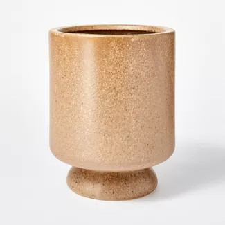 Large Footed Camel Ceramic Vase - Threshold™ designed with Studio McGee | Target
