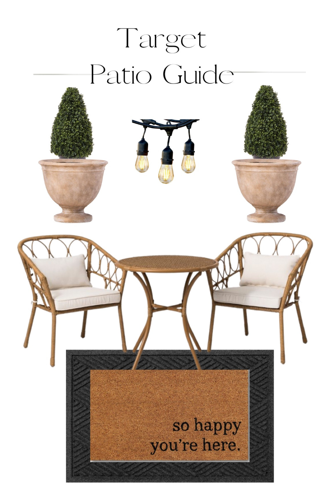 Target porch guide 
