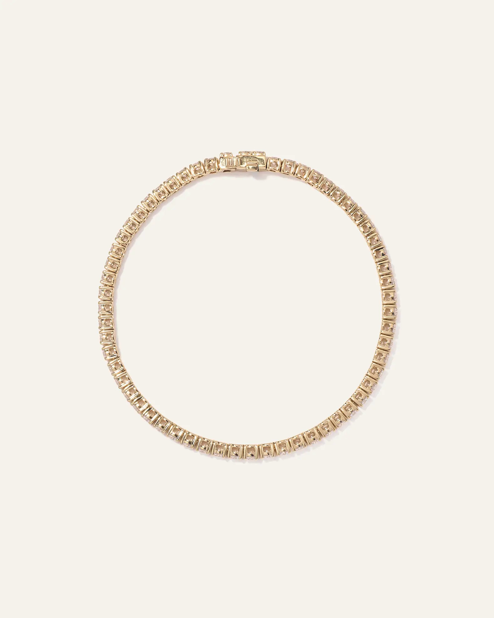 14K Gold Lab Grown Diamond Tennis Bracelet in Yellow Gold | Quince