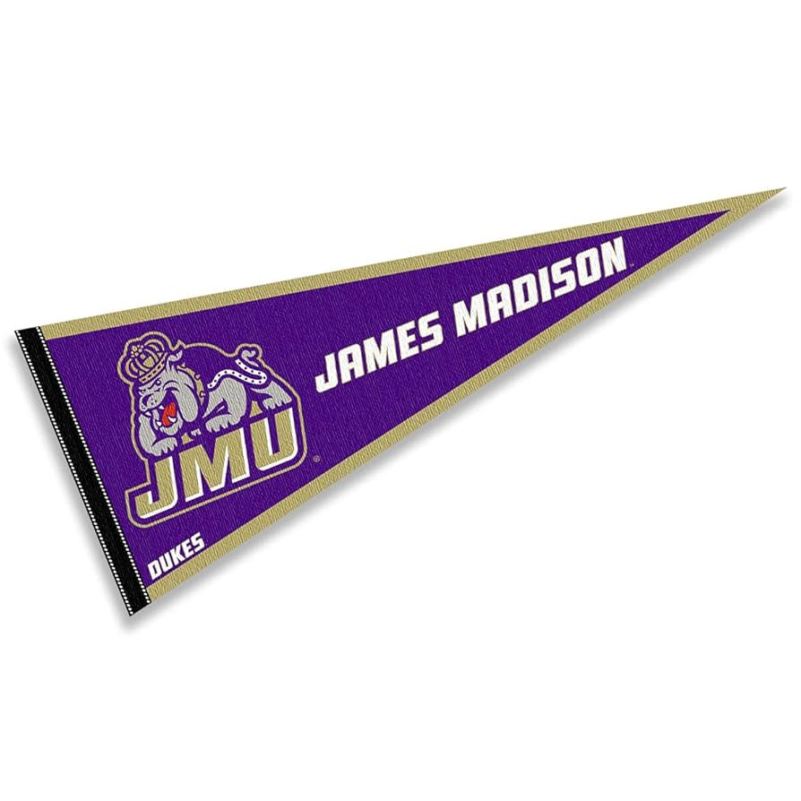 James Madison Dukes Pennant Full Size Felt | Amazon (US)