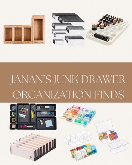 Janan’s junk drawer organization finds

Amazon Walmart Junk Drawer Organization  

#LTKsalealert #LTKstyletip #LTKFind