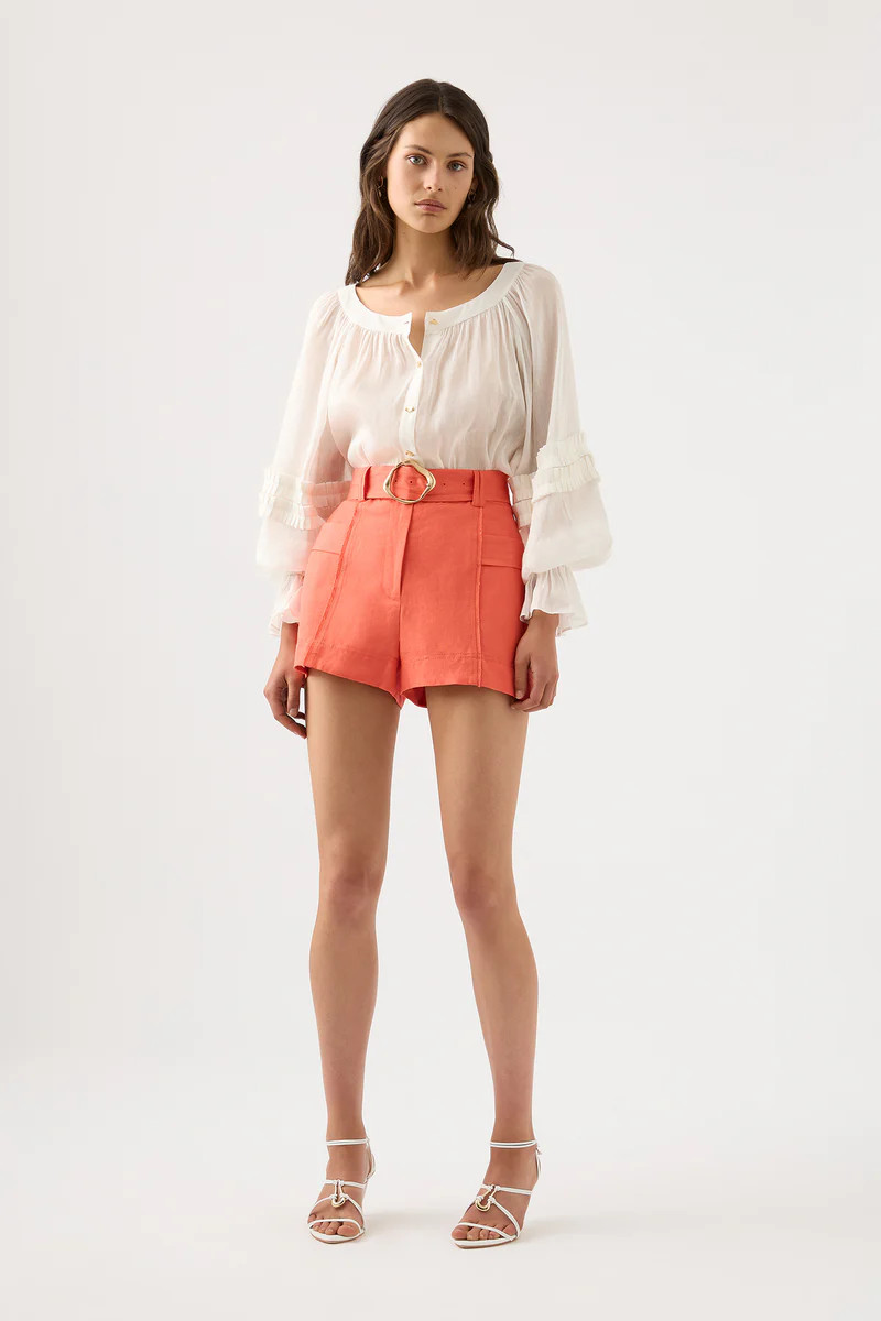 Aurora Pinstitch Utility Short | Aje.(Global)