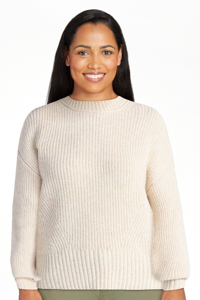 Time and Tru Women's Shaker Stitch Mock Neck Sweater, Midweight, Sizes XS-XXXL | Walmart (US)