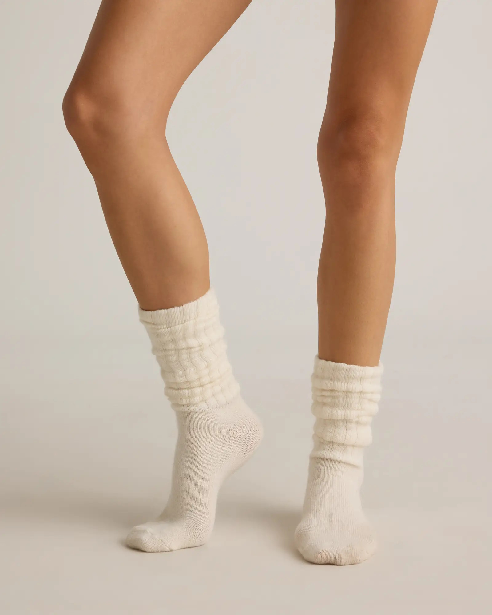 Mongolian Cashmere Slouch Sock | Quince