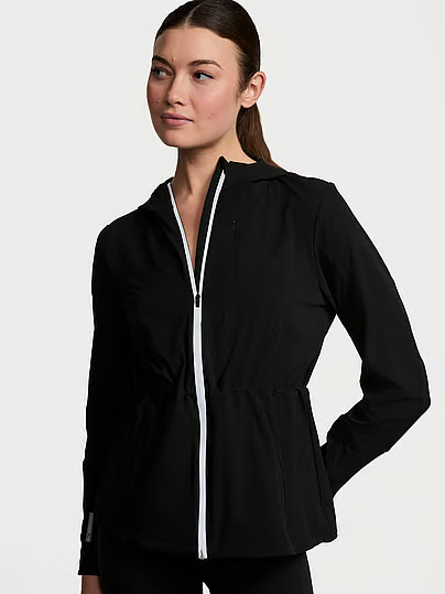 VSX ActiveFlex Run Jacket, Black, S - Women's Jackets & Outerwear - Victoria's Secret | Victoria's Secret (US / CA )