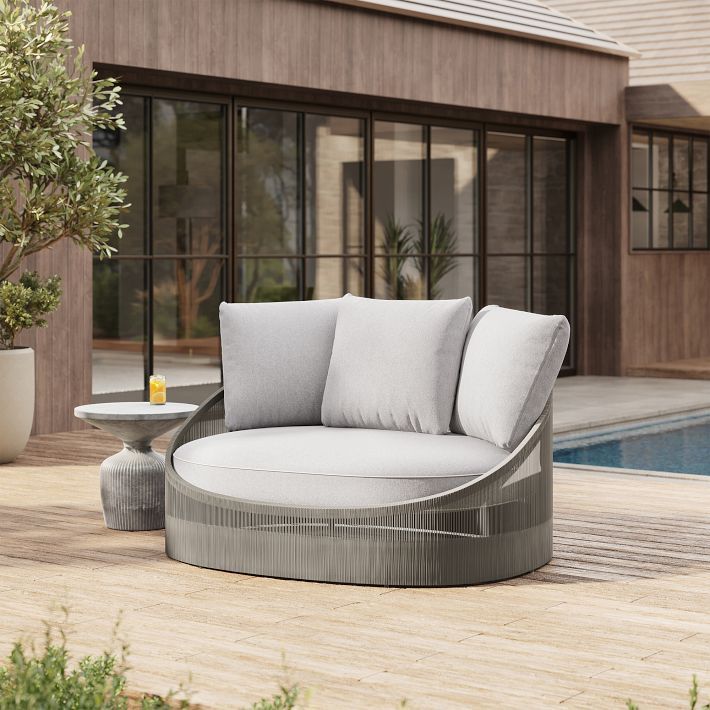 Porto Outdoor Statement Lounge Chair | West Elm (US)