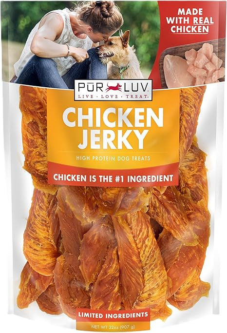 Dog Treats, Chicken Jerky for Dogs, Made with 100% Real Chicken Breast, 32 Ounces, Healthy, Easil... | Amazon (US)