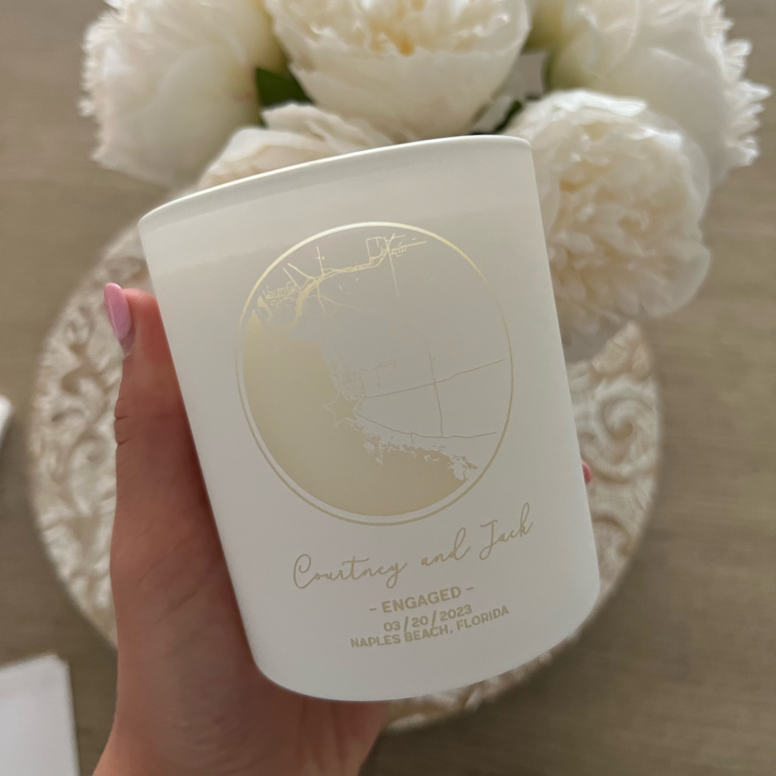 such a thoughtful engagement gift 🫶🏼🤍🕯️ 

#LTKwedding #LTKunder50 #LTKFind