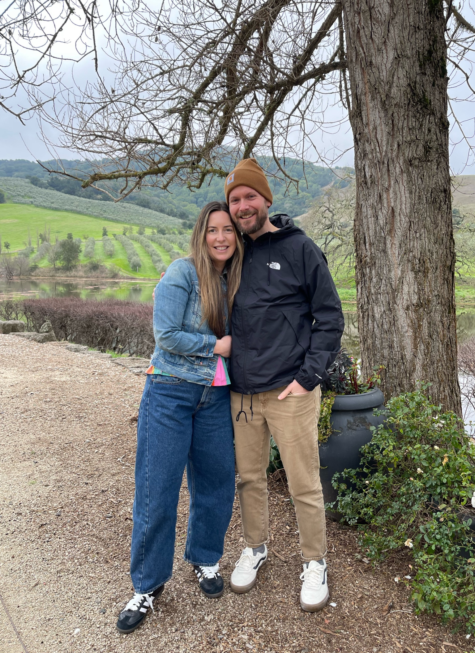 California to celebrate our 5-year wedding anniversary! Day one was wine tasting in Sonoma County. Our first stop was McEvoy Ranch in Petaluma which had a beautiful outdoor setting. They specialize in olive oil and their body butter made Oprah’s Favorite Things! We tasted a few wines and got to try a couple oils too—I loved the jalapeño one! 🌶️  We grabbed lunch at Sunflower Cafe in Sonoma Square (cute patio and great food) then stopped at Sangiacomo winery for another tasting. We got drinks at The Shuckery in Petaluma before dinner next door at Central Market 🦪🍷 vacation outfit 

#LTKSeasonal #LTKTravel
