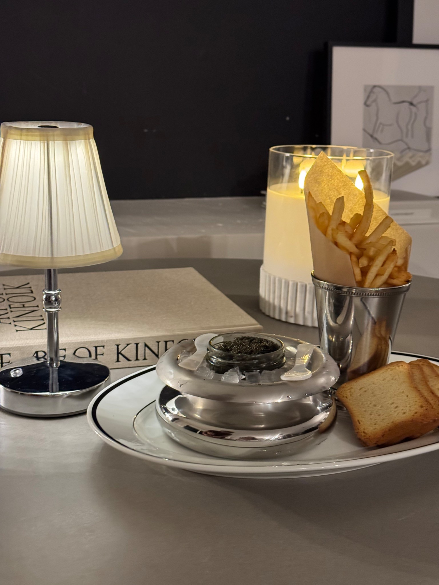 Caviar night at home ✨❣️

#LTKdayinmylife #LTKfoodie #LTKHome