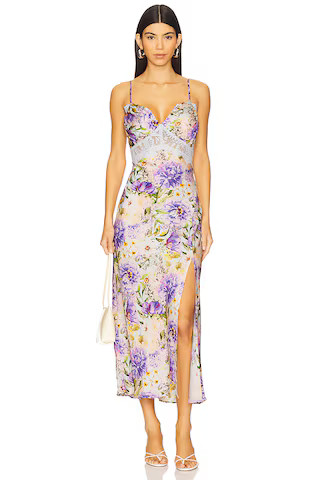 Ivanna Dress in Purple Multi Floral | Revolve Clothing (Global)