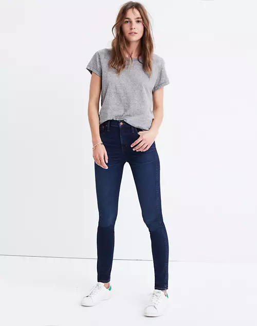 10" High-Rise Skinny Jeans in Hayes Wash | Madewell