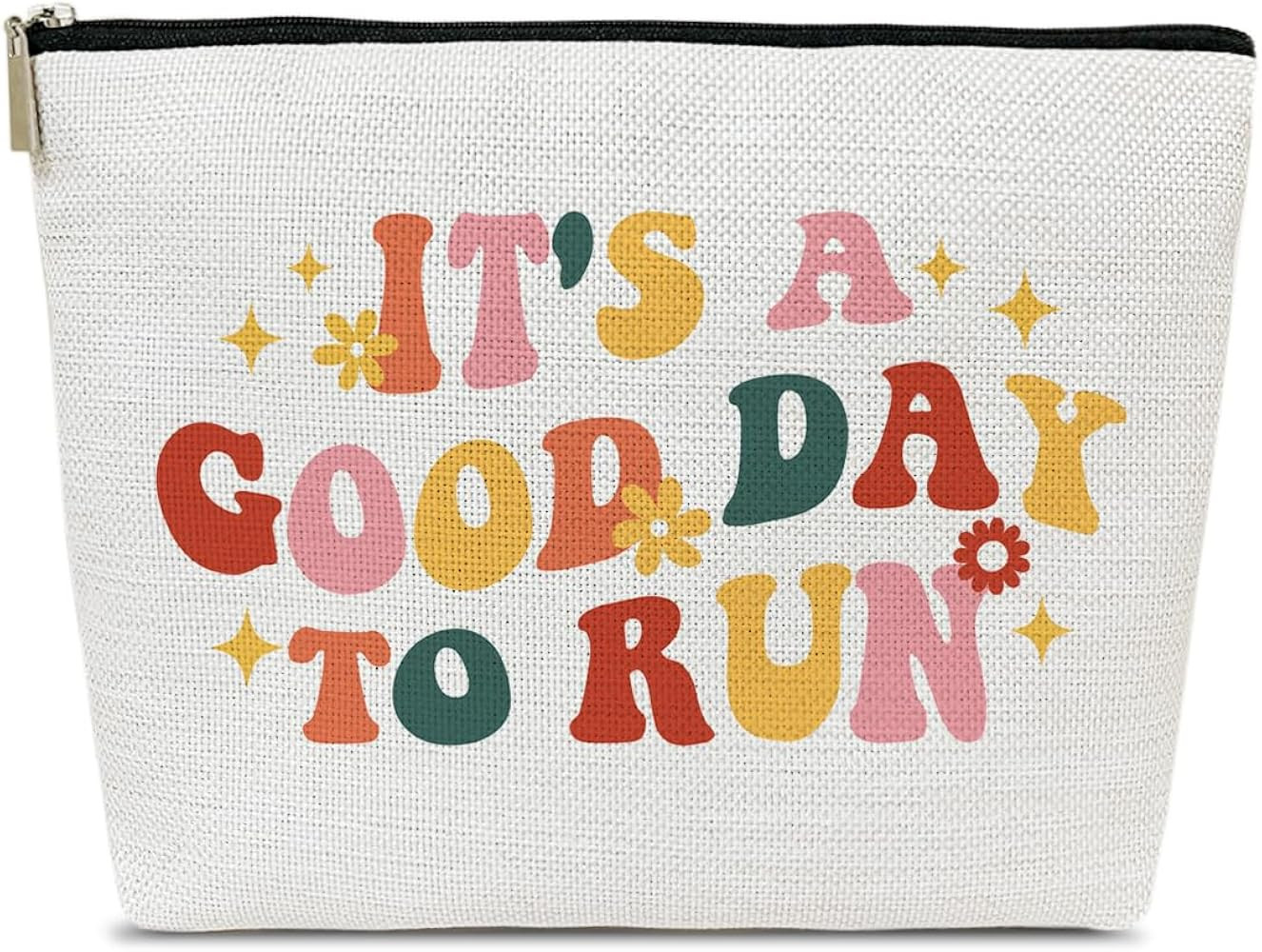 Groovy Running Gifts Makeup Bag, Gifts for Women, Marathon Lovers, Sports Accessories for Women, ... | Amazon (US)