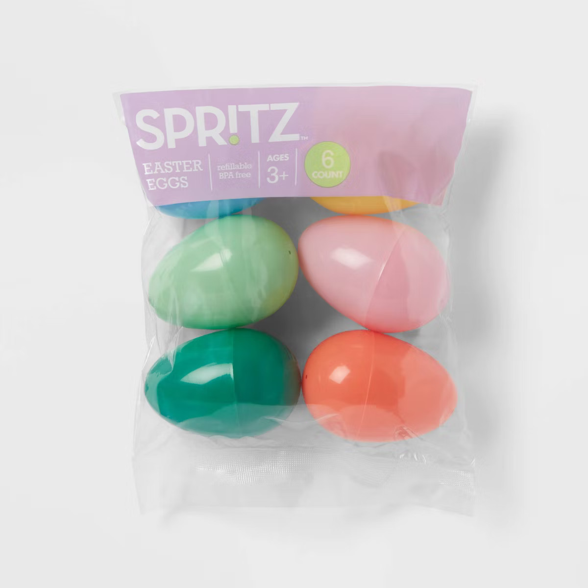 Plastic Fillable Easter Eggs 6ct - Spritz™ | Target