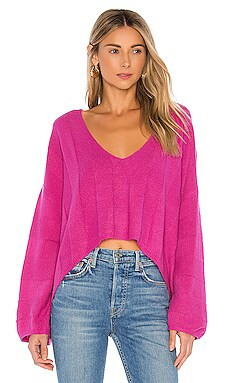 superdown Dakota Sweater in Pink from Revolve.com | Revolve Clothing (Global)