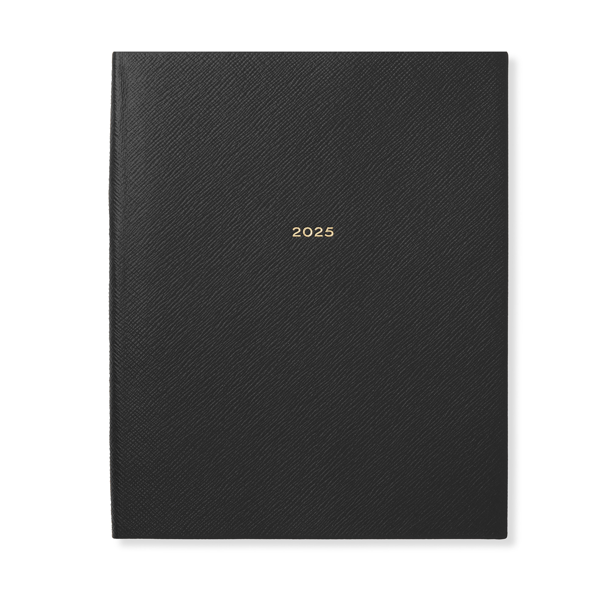 2025 Portobello Weekly Vertical Agenda in Panama in black | Smythson | Smythson