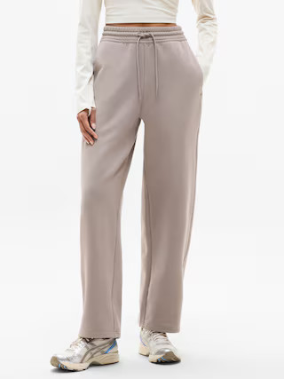Forever Fleece Mid Rise Barrel Pant | Athleta