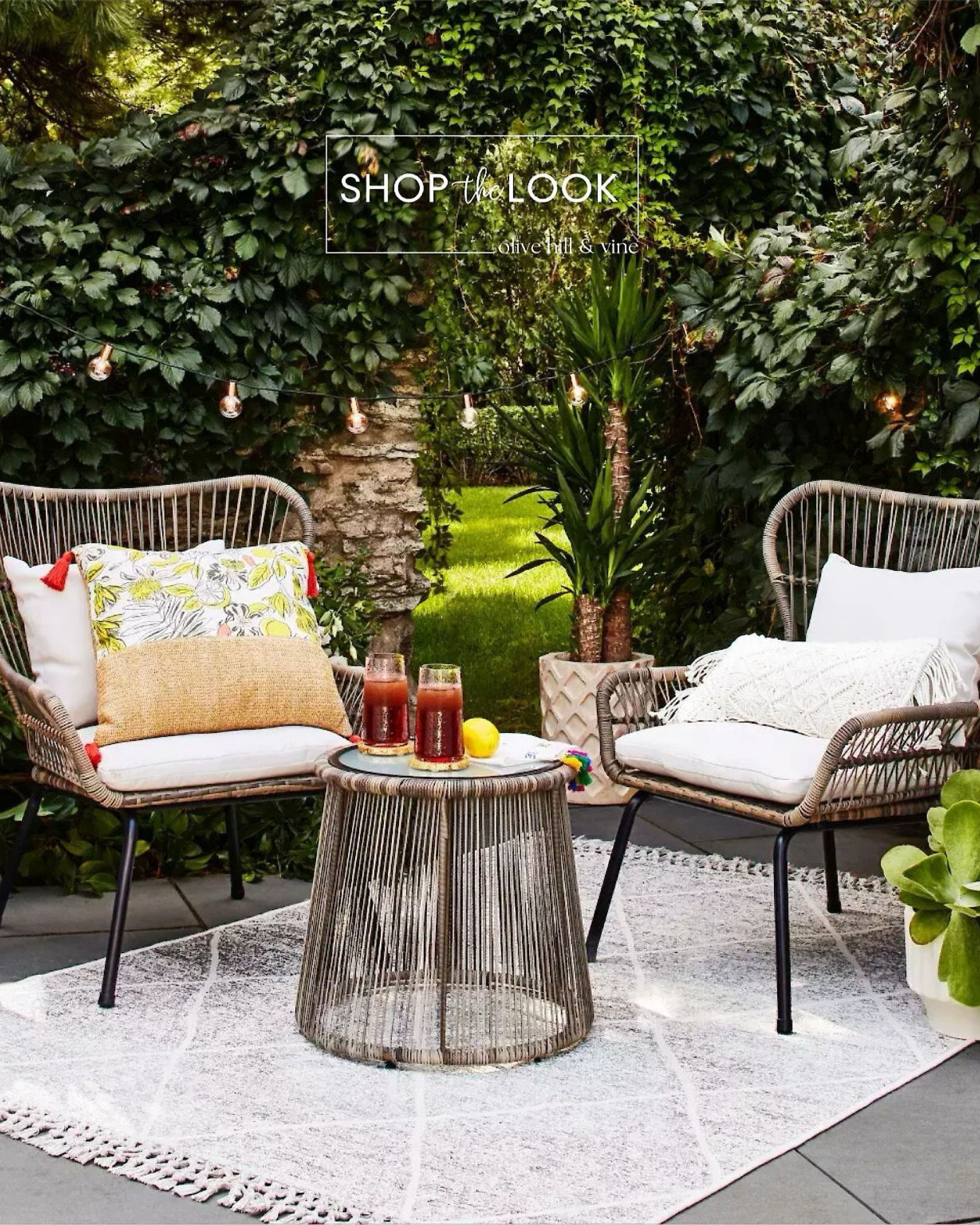Revamp your patio with this chic 3-piece rattan set in trendy gray and brown. Sink into cushioned wicker chairs and enjoy cozy chats or alone time. Portable glass-top table adds versatility. Create your serene oasis now! 

#LTKstyletip #LTKhome #LTKfamily
