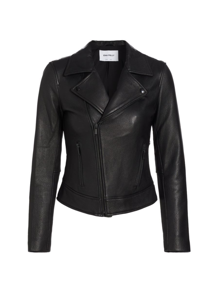 Leather Biker Jacket | Saks Fifth Avenue