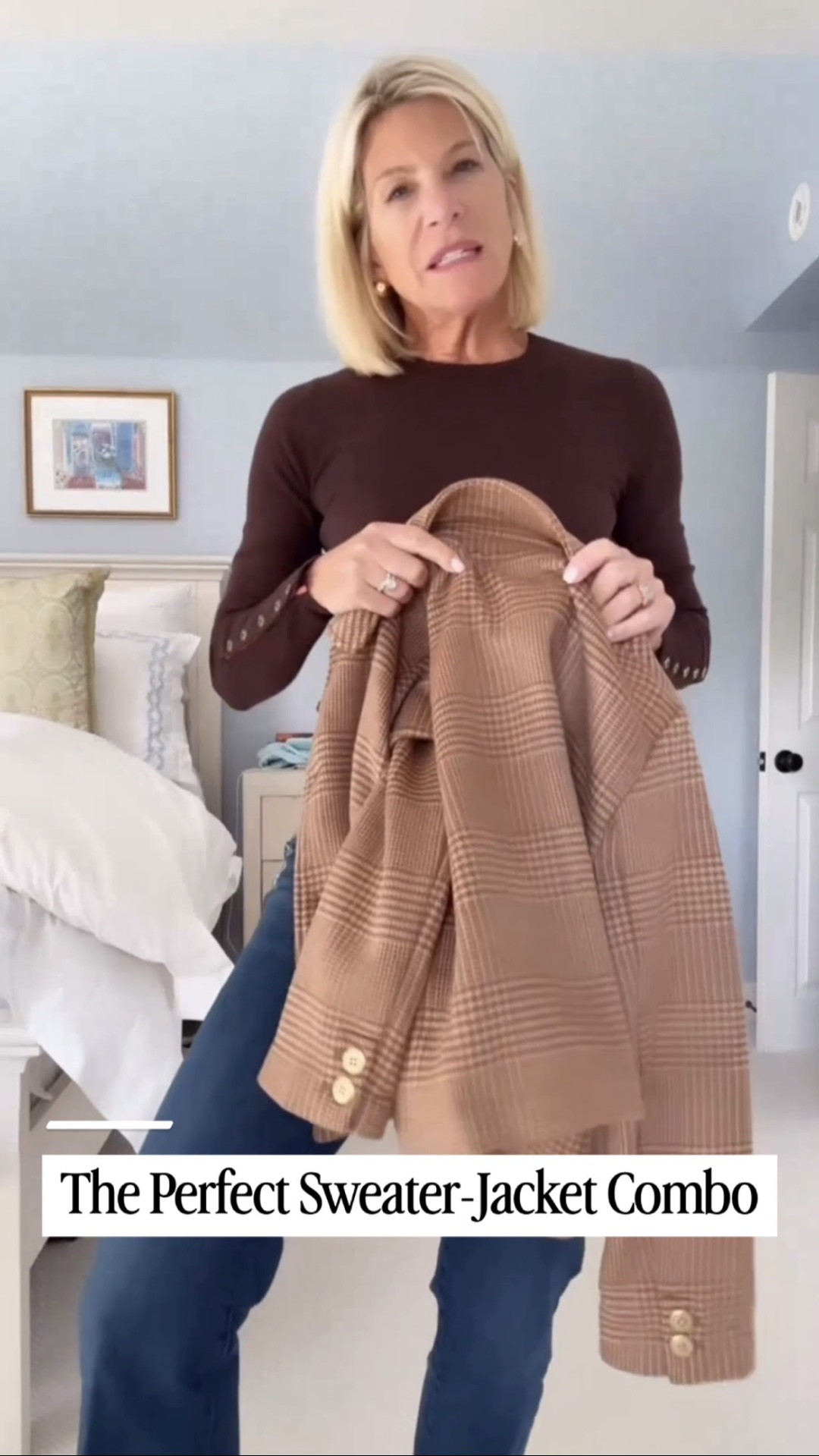 This is such a cute everyday outfit! I’ve been wearing this lightweight button-detail sweater on repeat with these jeans, they’re such a good-looking pair. Add a jacket when you’re heading out at night. 🤎

👩‍💻 LTK PRO TIPS
❤️ Heart = Support my posts ;-)
🔖 Save = Get sale & restock alerts for the things you love!
📋 Lists = Keep favorites organized (List ideas: Christmas, Birthdays, and Vacations!)
📲 Share = Send lists and products to a friend (or your daughters like me).
💬 Comment = Ask me anything, and I’ll answer. ;-)

#LTKootd #LTKSeasonal #LTKOver40