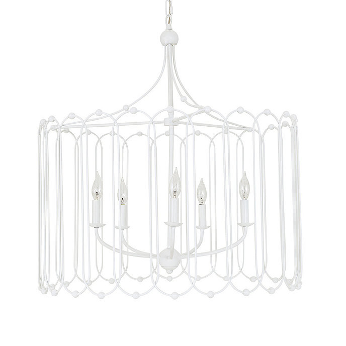 Calla 5 Light Cage Chandelier | Ballard Designs, Inc.