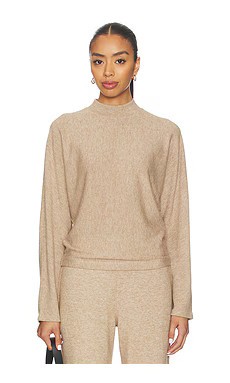 Vince Cozy Dolman Mock Neck Pullover in Bruna from Revolve.com | Revolve Clothing (Global)