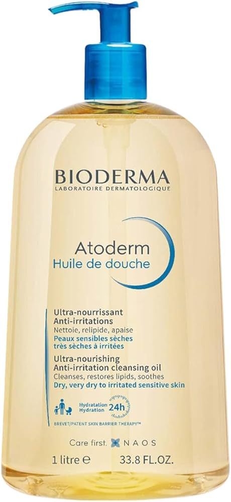 Bioderma - Atoderm - Cleansing Oil - Face and Body Cleansing Oil - Soothes Discomfort - Cleansing... | Amazon (US)