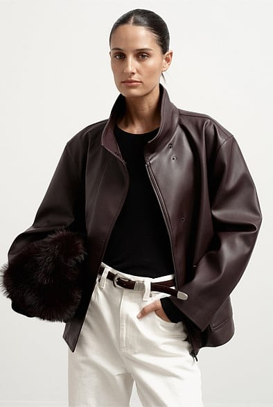 Boxy Biker Jacket | Witchery (AU)